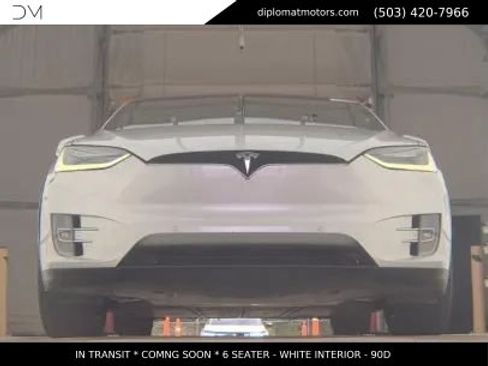 Used 2017 Tesla Model X 90D AWD/4WD image 3