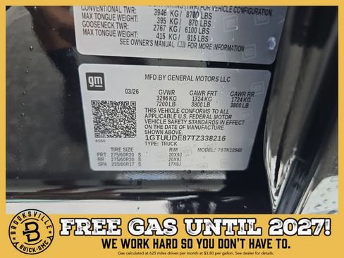 New 2026 GMC Sierra 1500 SLT w/ SLT Premium Plus Package AWD/4WD image 30