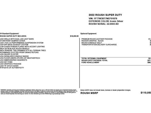 Used 2022 Ford F350 Lariat w/ Black Appearance Package image 6