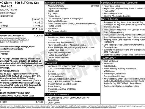 Used 2023 GMC Sierra 1500 SLT w/ SLT Convenience Package AWD/4WD image 21