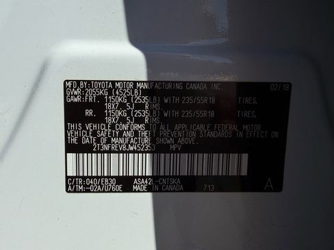 Used 2018 Toyota RAV4 SE w/ Power Extra Value Package image 32