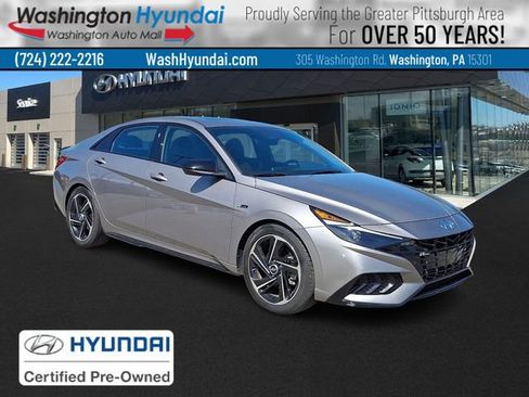 Certified 2023 Hyundai Elantra N Line w/ Cargo Package FWD image 1