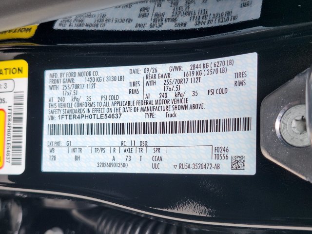 New 2026 Ford Ranger XL w/ FX4 Off-Road Package AWD/4WD image 32
