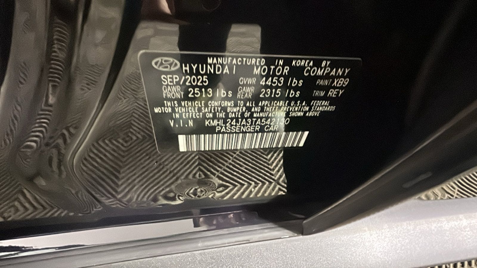 Certified 2026 Hyundai Sonata SE FWD image 12