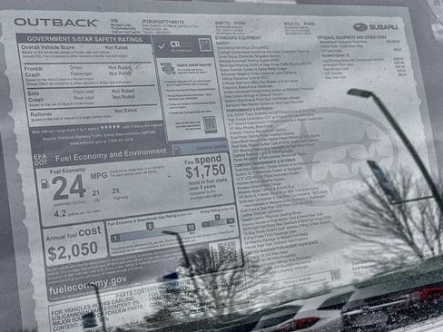 New 2026 Subaru Outback Limited XT image 31