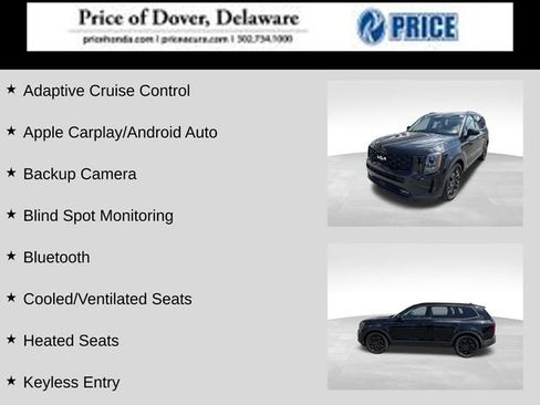 Used 2022 Kia Telluride SX w/ SX Prestige Package AWD/4WD image 2
