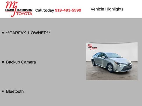 Used 2025 Toyota Corolla LE FWD image 6