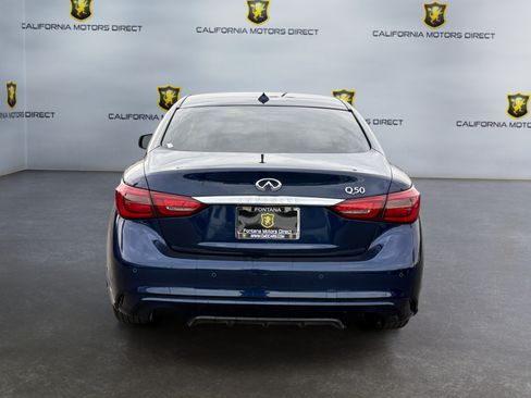 Used 2021 INFINITI Q50 Luxe w/ Cargo Package RWD image 4