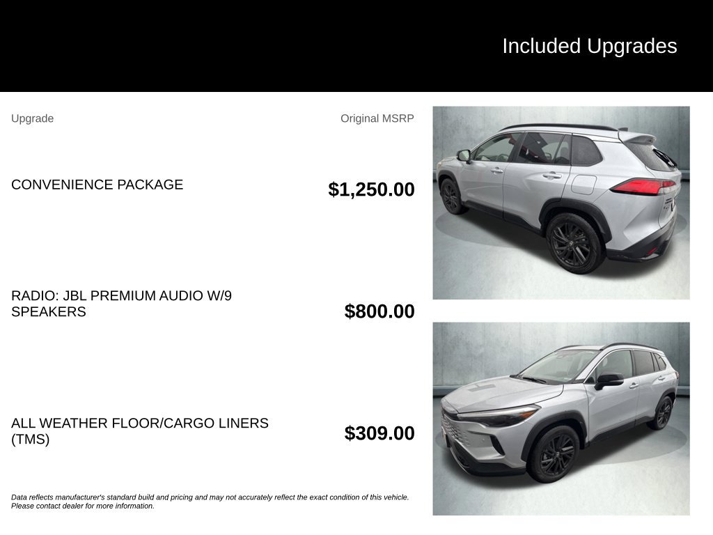 Used 2026 Toyota Corolla Cross AWD Hybrid w/ Convenience Package image 5