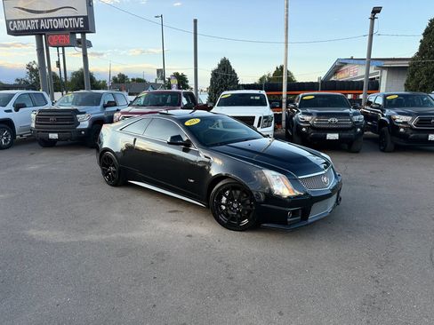 Used 2012 Cadillac CTS V w/ Wood Trim Package RWD image 2