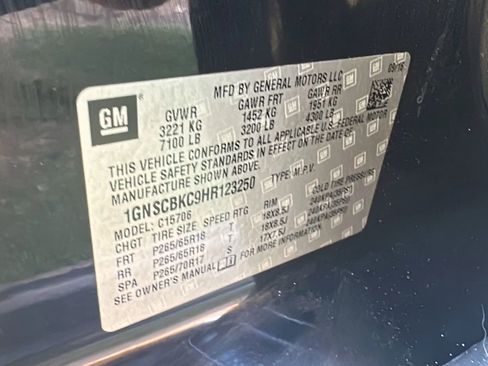 Used 2017 Chevrolet Tahoe LT w/ Max Trailering Package RWD image 44