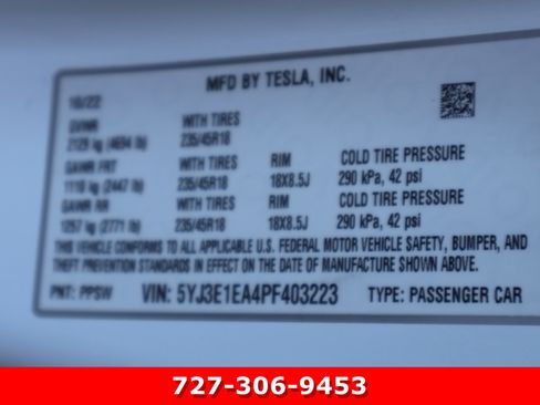 Used 2023 Tesla Model 3 Standard Range image 24