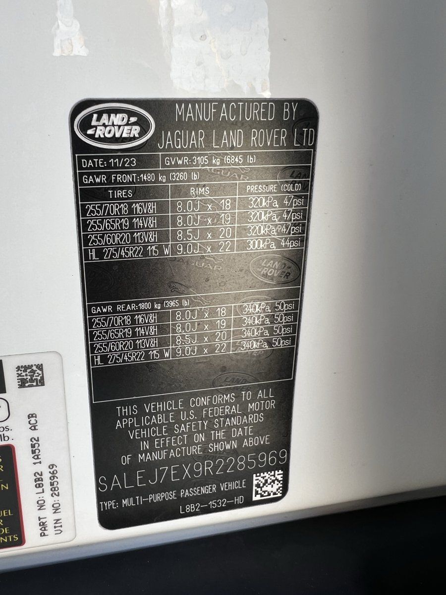 Used 2024 Land Rover Defender 110 S AWD/4WD image 36