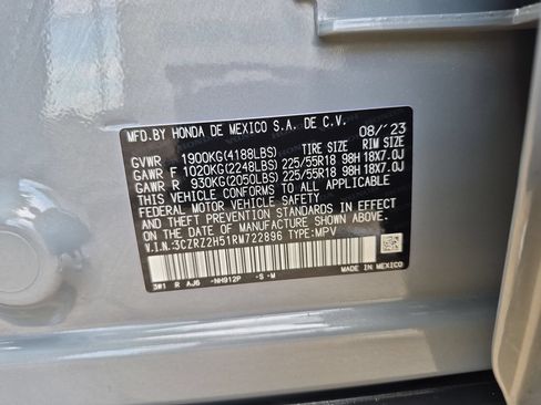 Used 2024 Honda HR-V Sport image 33