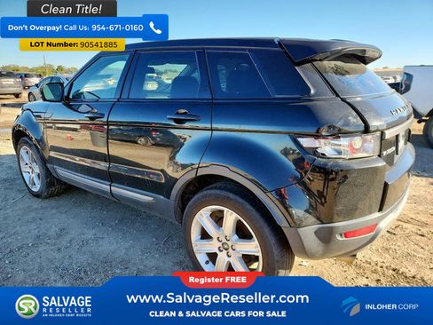 Used 2013 Land Rover Range Rover Evoque Pure Premium w/ Pure Premium Pkg image 3