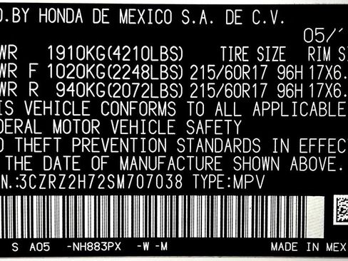Used 2025 Honda HR-V EX-L image 25