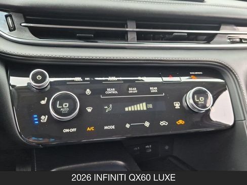 Certified 2026 INFINITI QX60 Luxe w/ Cargo Package FWD image 24