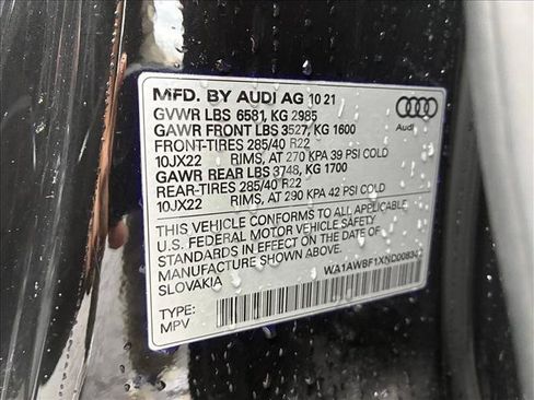 Used 2022 Audi SQ8 Premium Plus AWD/4WD image 15