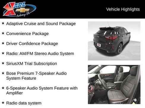 New 2026 Chevrolet TrailBlazer RS w/ Convenience Package image 3