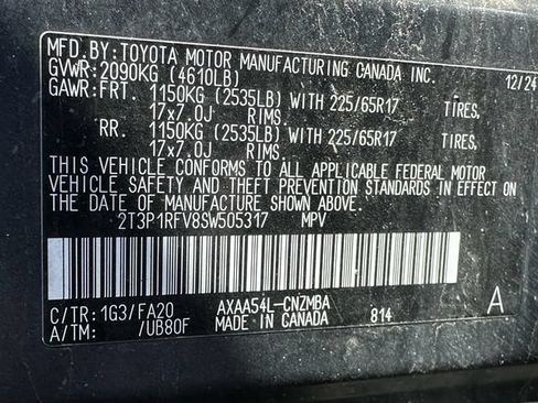 Certified 2025 Toyota RAV4 XLE AWD/4WD image 17