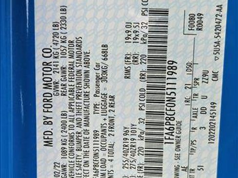 Used 2022 Ford Mustang GT Premium w/ GT Performance Package image 15