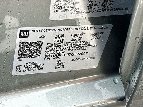 New 2026 GMC Sierra 1500 AT4X AWD/4WD image 27