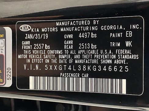 Used 2019 Kia Optima LX w/ LX 17" Wheel Package image 27