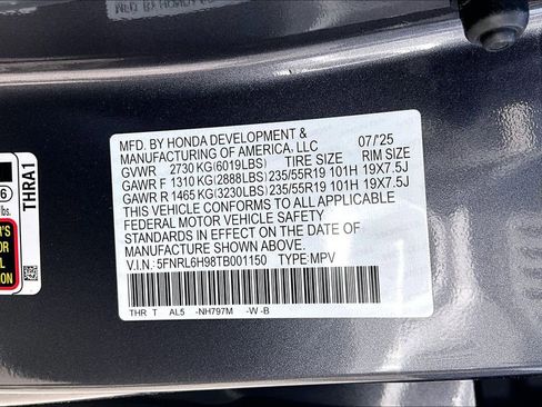 New 2026 Honda Odyssey Elite image 8