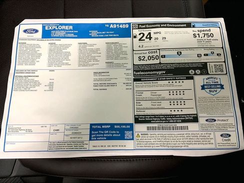 New 2026 Ford Explorer Platinum RWD image 21