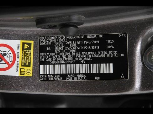 Used 2016 Toyota Highlander Limited AWD/4WD image 24