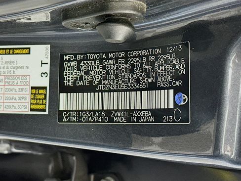 Used 2014 Toyota Prius V Five FWD image 12