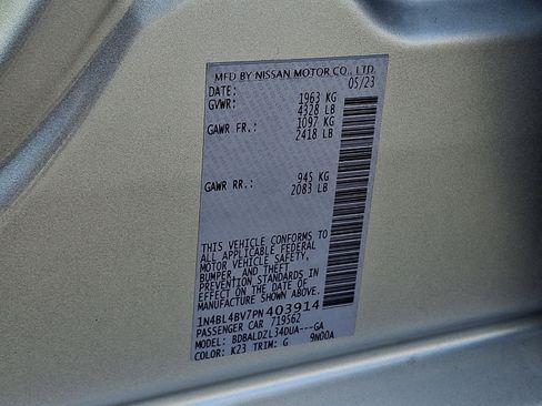 Certified 2023 Nissan Altima 2.5 S FWD image 25