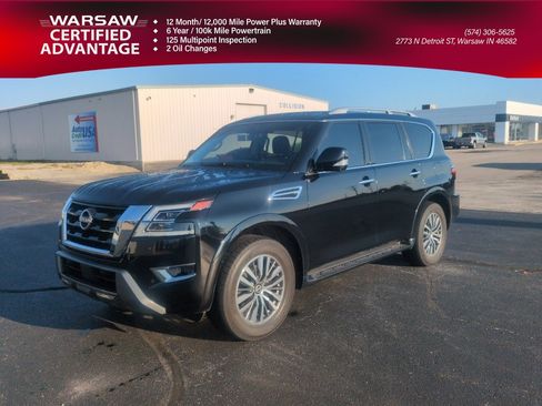 Used 2024 Nissan Armada SL w/ Captain's Chairs Package AWD/4WD image 1
