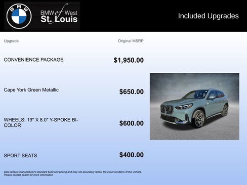 Used 2025 BMW X1 xDrive28i w/ Convenience Package image 20