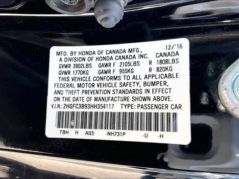 Used 2017 Honda Civic Touring image 40