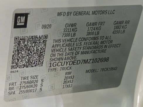 Used 2021 Chevrolet Silverado 1500 LT w/ Max Trailering Package image 59