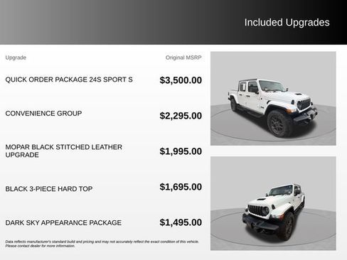 Used 2025 Jeep Gladiator Sport AWD/4WD image 4