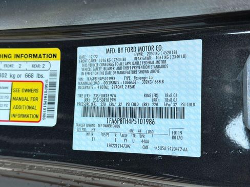 Certified 2023 Ford Mustang Premium RWD image 16