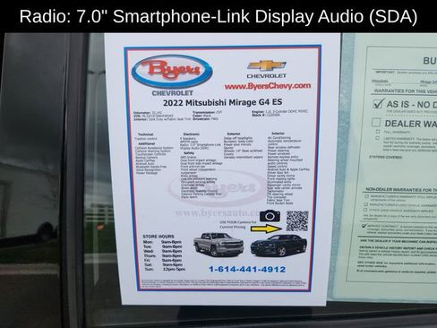 Used 2022 Mitsubishi Mirage G4 Black Edition FWD image 12