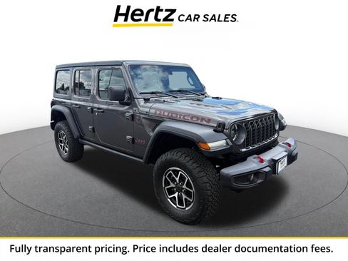 Used 2025 Jeep Wrangler Unlimited Rubicon AWD/4WD image 1