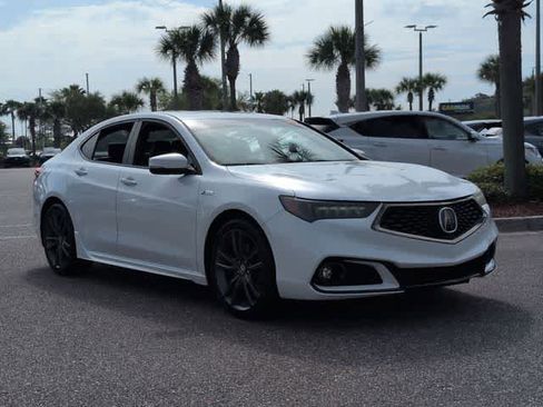 Certified 2019 Acura TLX V6 w/ Technology & A-SPEC Pkg FWD image 2