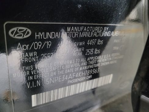 Used 2019 Hyundai Sonata SEL FWD image 33