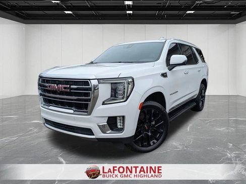 Certified 2022 GMC Yukon SLT w/ SLT Luxury Package image 1