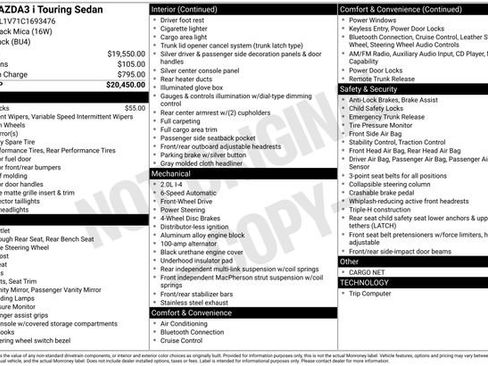 Used 2012 MAZDA MAZDA3 i Touring image 2