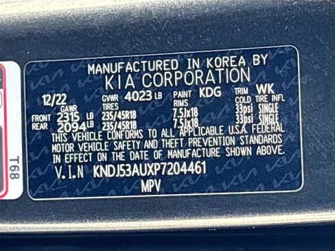 Used 2023 Kia Soul GT-Line w/ GT-Line Technology Package FWD image 35