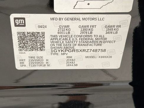 Certified 2024 Cadillac XT6 Sport w/ Technology Package AWD/4WD image 29