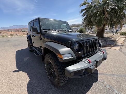 Used 2022 Jeep Wrangler Unlimited Sport AWD/4WD image 7