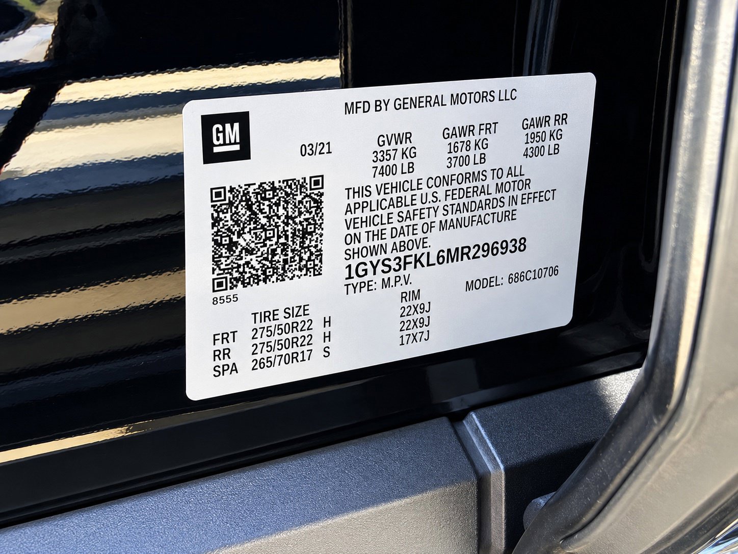 Used 2021 Cadillac Escalade Sport w/ Driver Assist Tech Package RWD image 18