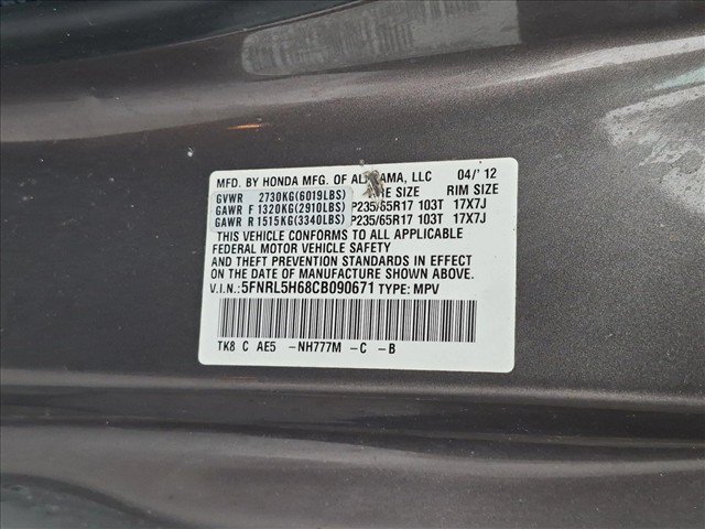 Used 2012 Honda Odyssey EX-L image 24