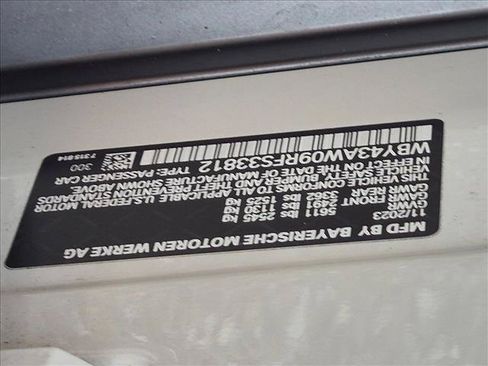 Certified 2024 BMW i4 eDrive35 w/ Convenience Package RWD image 19